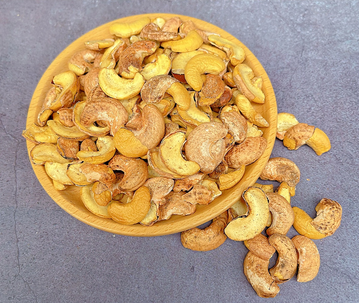 1 kg Hạt Điều Rang Muối Vỡ Giòn Thơm Ngon- ăn vặt-Vựa Khô Nam Thiên