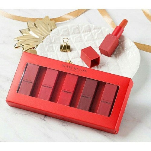 SET 5 SON MINI TÔN ĐỎ THỎI LÌ , BỀN MÀU, LÂU TRÔI
