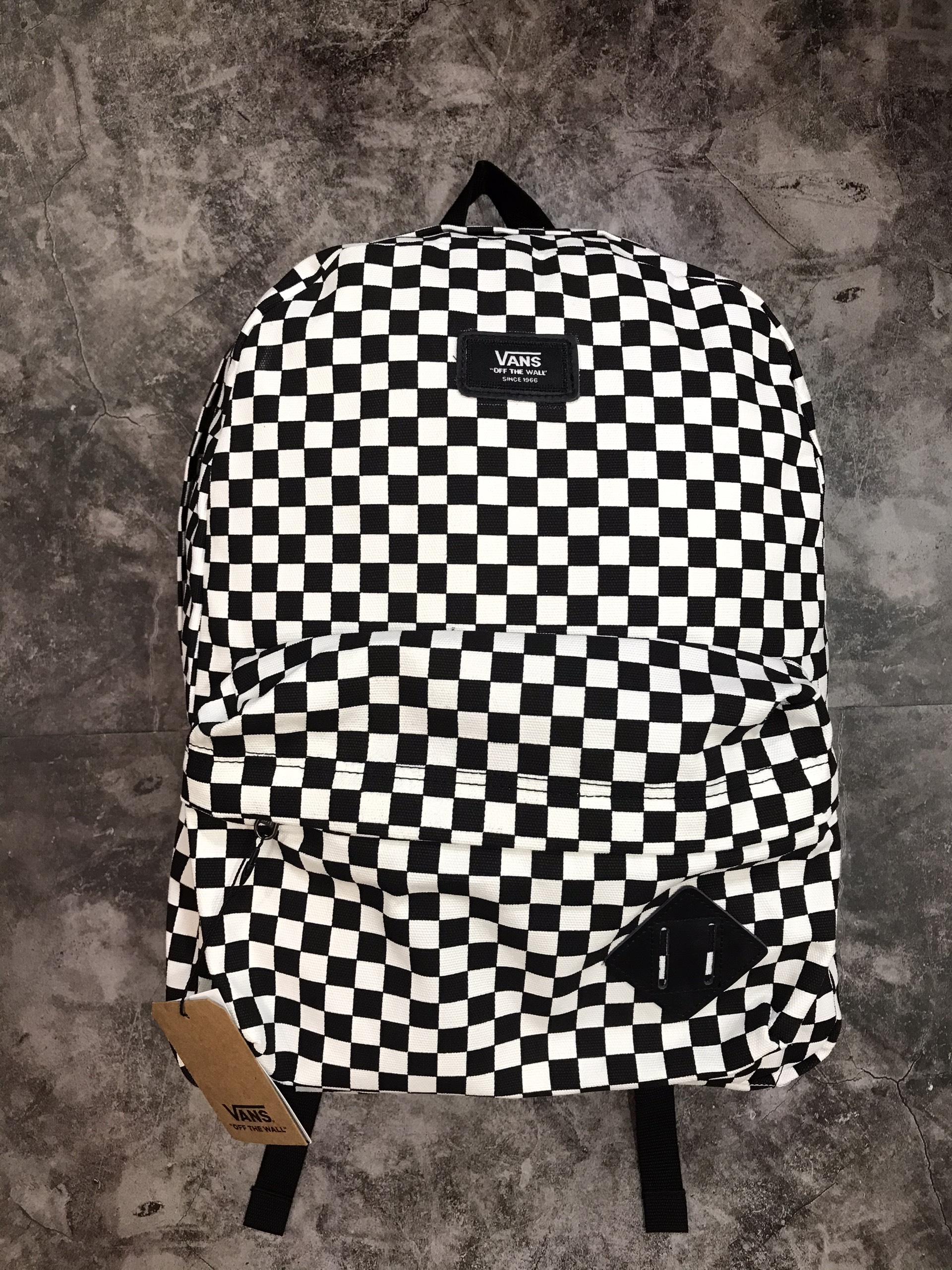 Balo Vans OLD SKOOL CHECKERBOARD BACKPACK