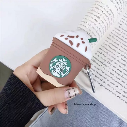 Airpods Case ⚡ Silicon Case Tai Nghe Không Dây Airpods 1/2/i12/PRO hình Starbucks