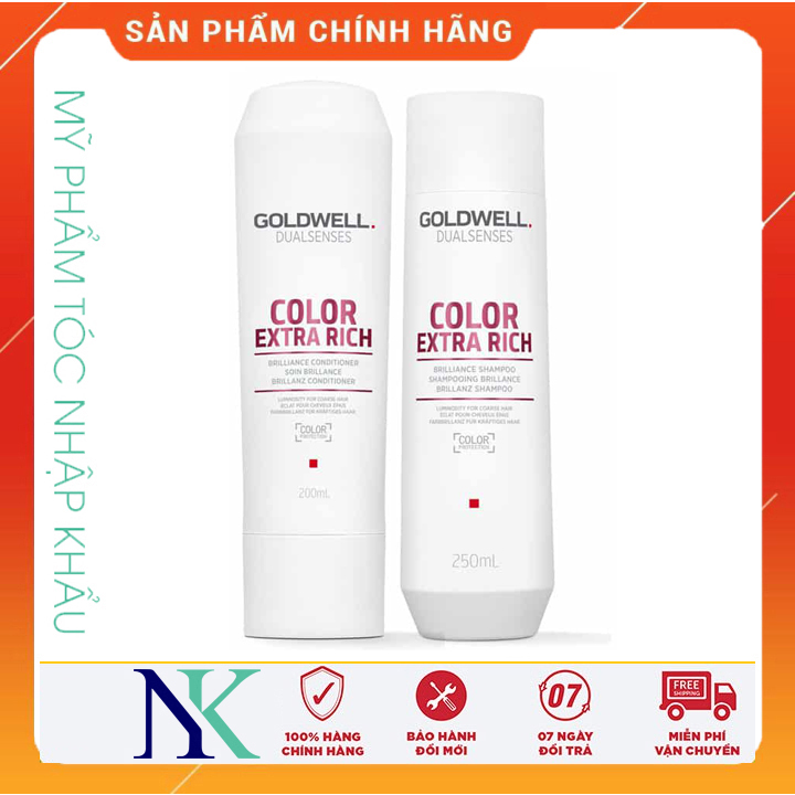 [HCM]Dầu Gội Xã Tóc Nhuộm Goldwell Colour 250Ml