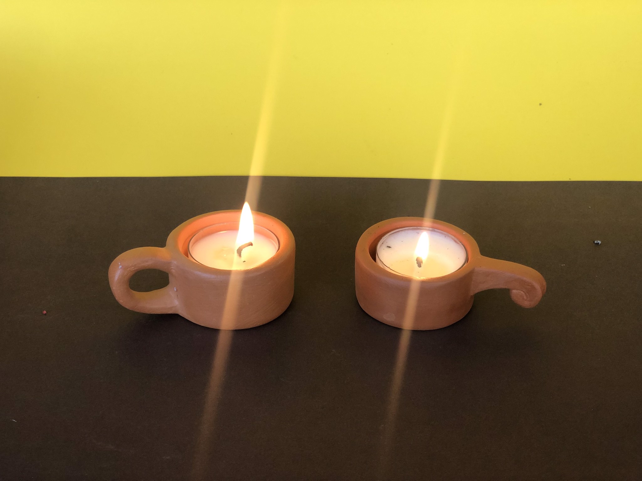 Ly Đựng Nến Tealight Đất Nung