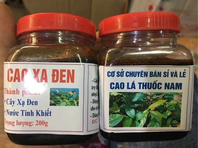 Cao Xạ Đen Hộp 200gr