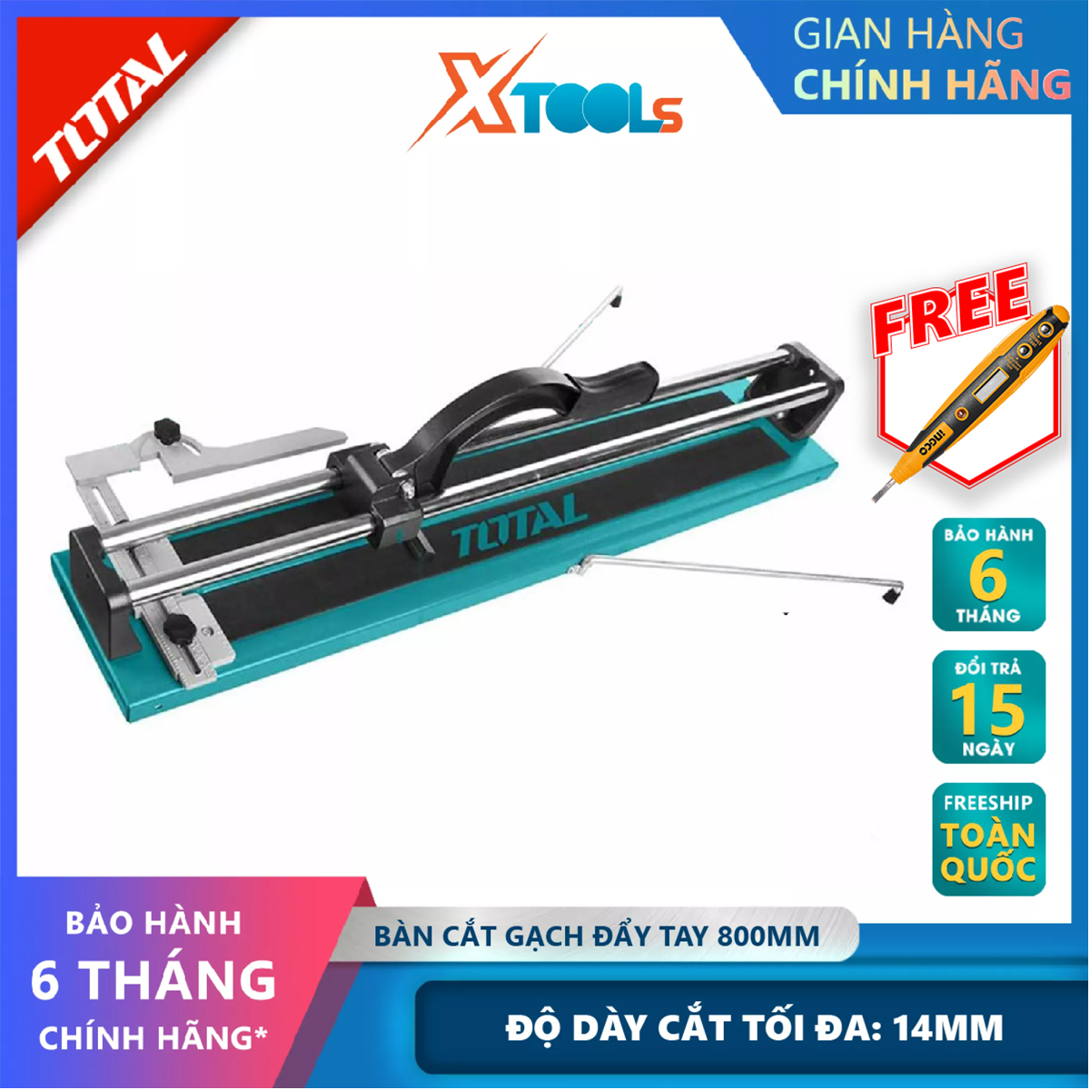 Total tht578004 push button ceramic tile cutting knife 1m ceramic tile cutting knife brick cut length is 800mm, 22x10.5x2mm ceramic tile cutting, wall tile