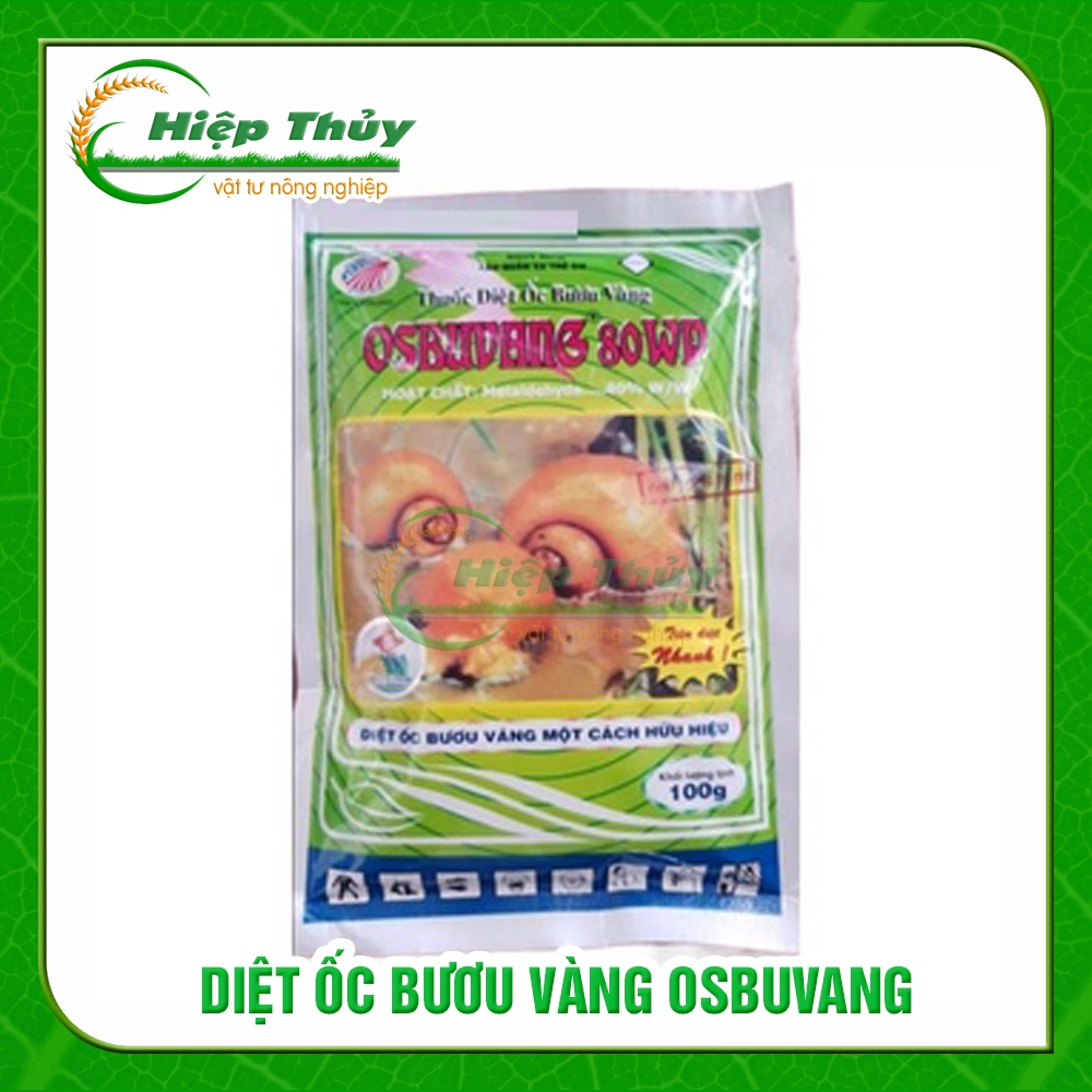 Osbuvang 80wp diệt ốc bươu vàng trừ ốc có hiệu lực cao | gói 100g