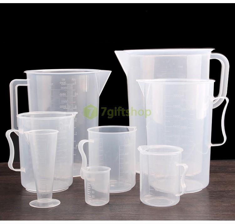 Ca đong nhựa chia vạch ML nhiều kích cỡ