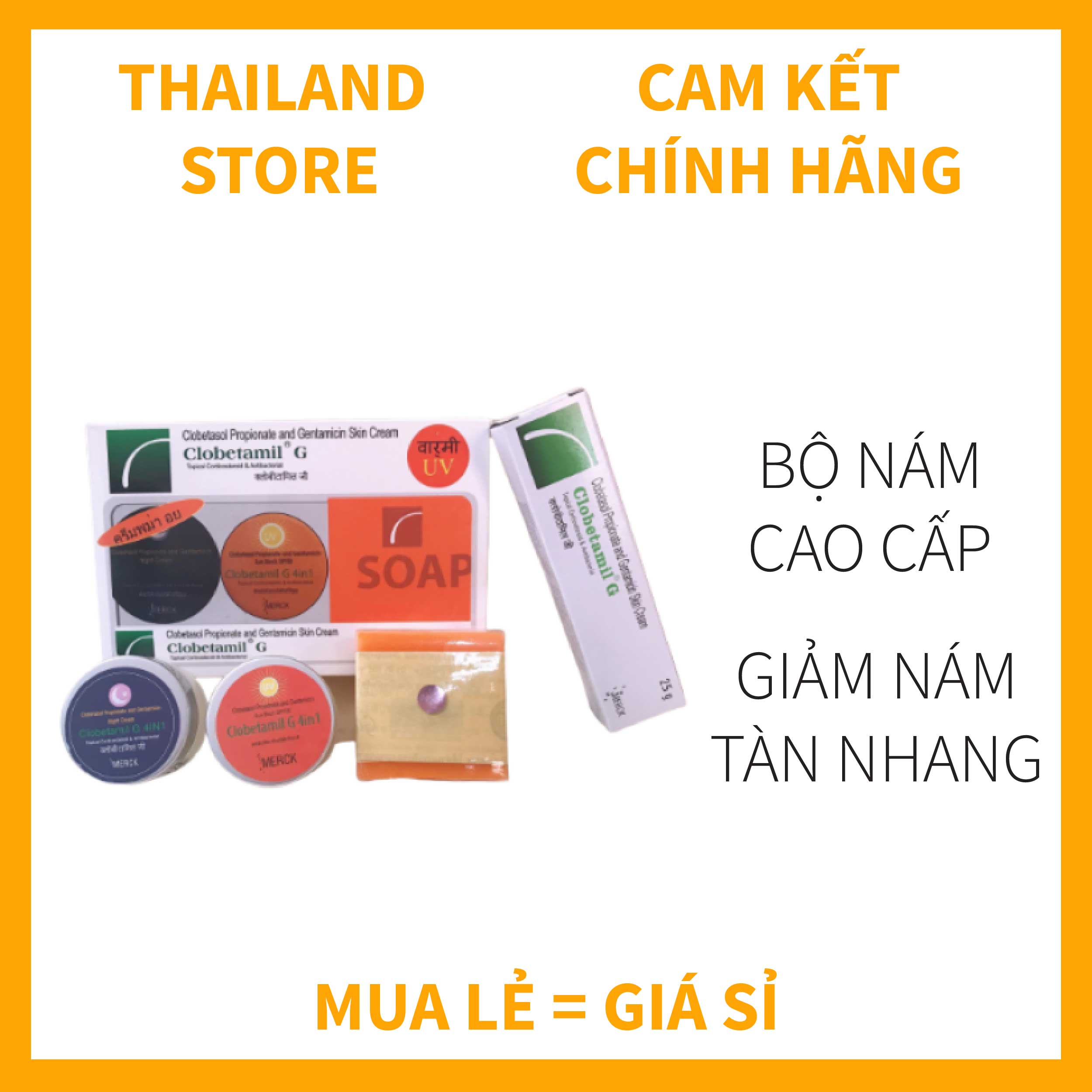 [HCM]SÉT NÁM TÀN NHANG CAO CẤP CLOBETAMILG THÁI LAN