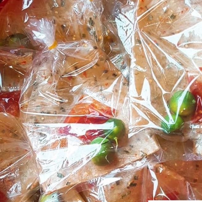 [HCM]5 bịt bánh tráng ớt tắc