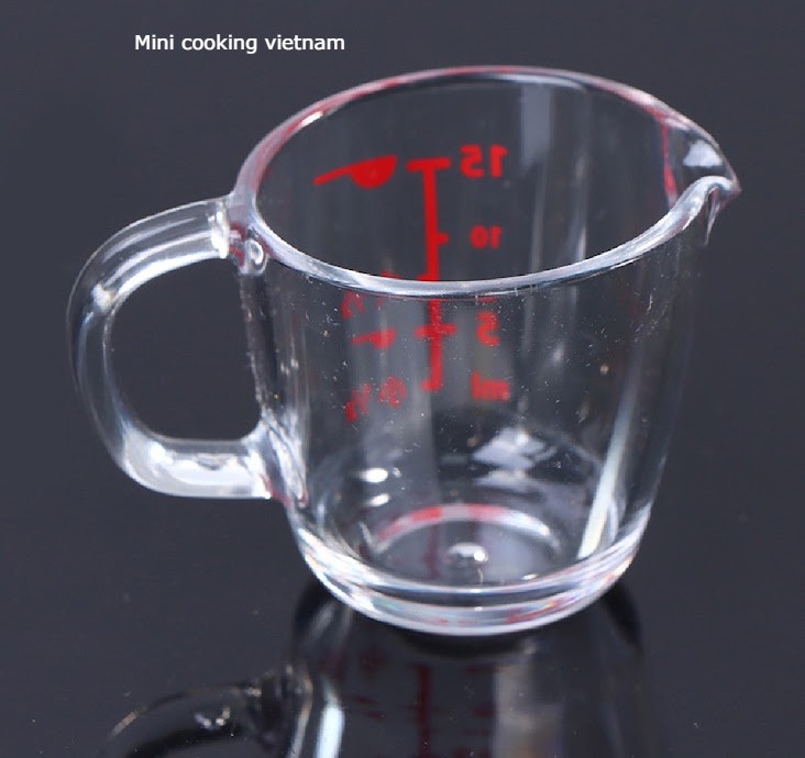 Cốc Đong Nhựa Trong Mini / Mini cooking vietnam