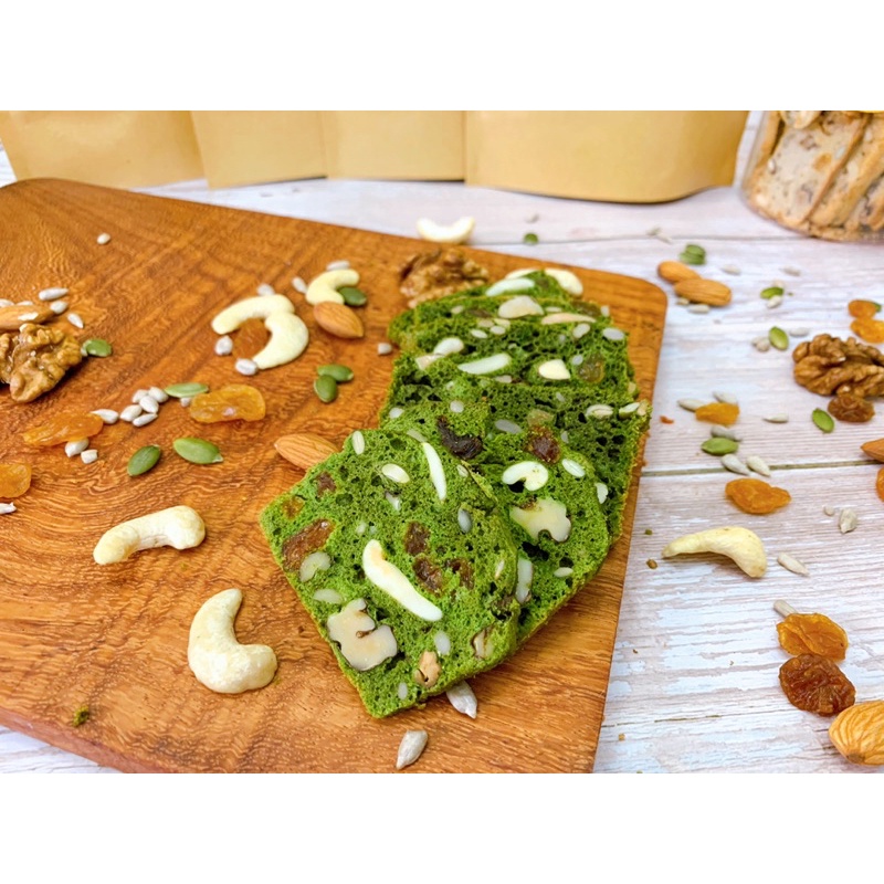 Bánh Biscotti nguyên cám healthy - Bánh ngũ cốc thích hợp với người ăn kiêng, giảm cân
