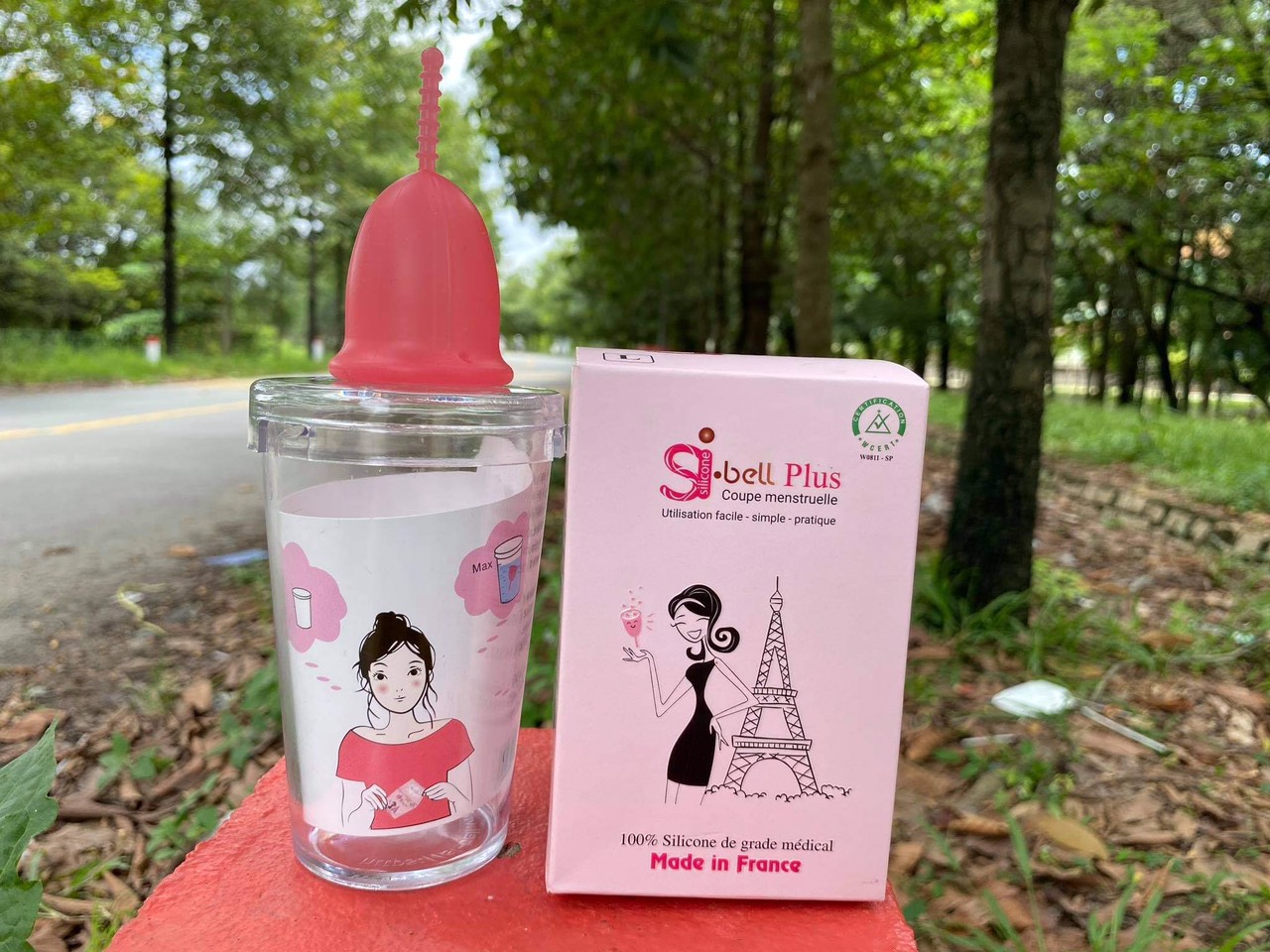 Cốc nguyệt san sibell nhập khẩu pháp