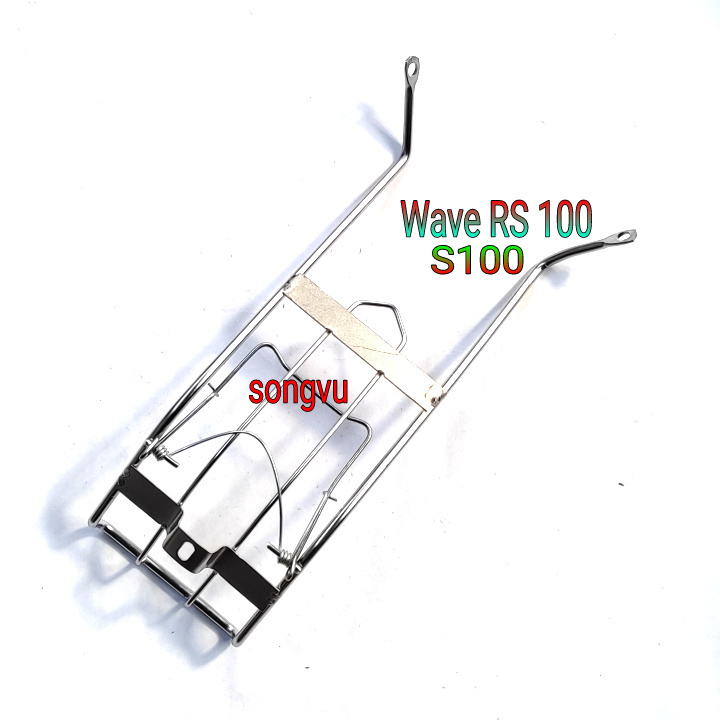 Baga giữa inox xe máy Wave RS, RSX 100
