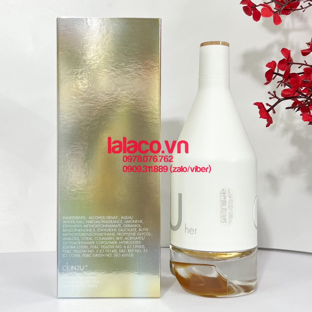 Nước Hoa Nữ Calvin Klein CK IN2U For Her 100ml