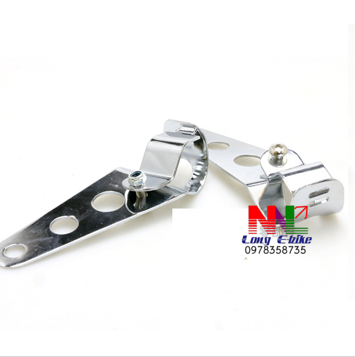 pat bắt đèn pha độ xe racing cafe