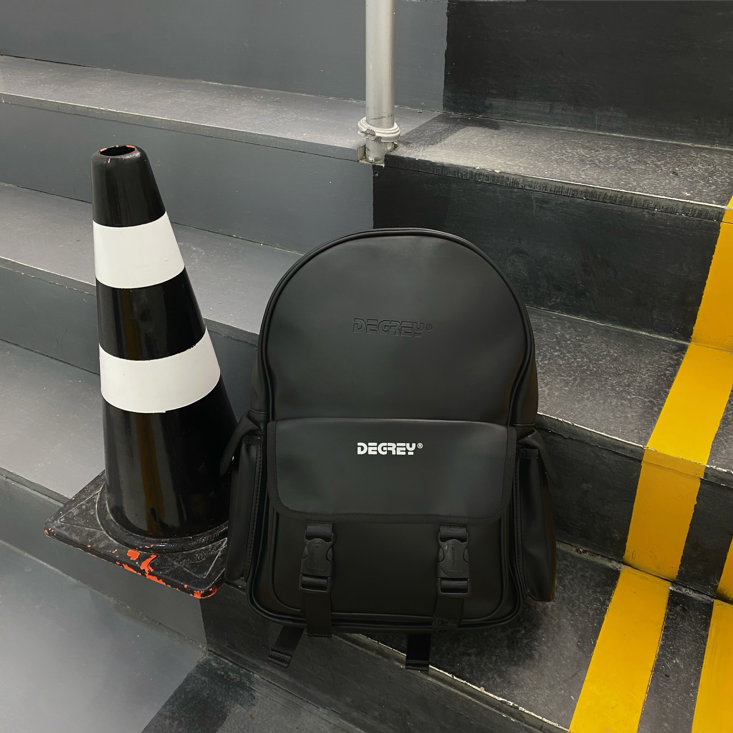 Degrey Premium Leather Backpack - PLBP