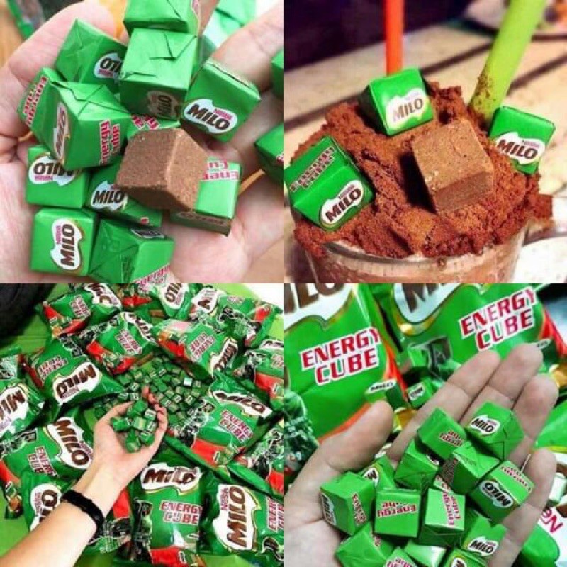 Date 05/25  Kẹo Milo Cube 100 viên 275g