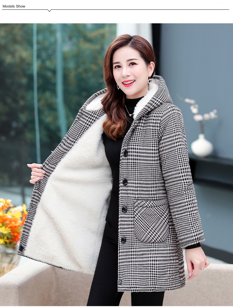 Áo khoác nữ trung niên mùa đông
