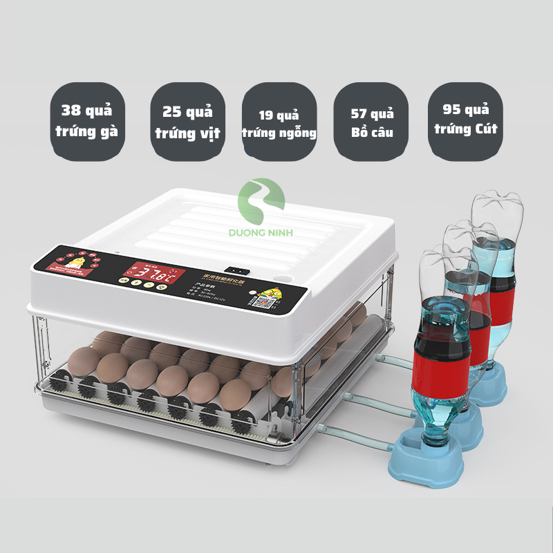 Máy ấp trứng gà tự động mini đảo trứng thay nước MAT01
