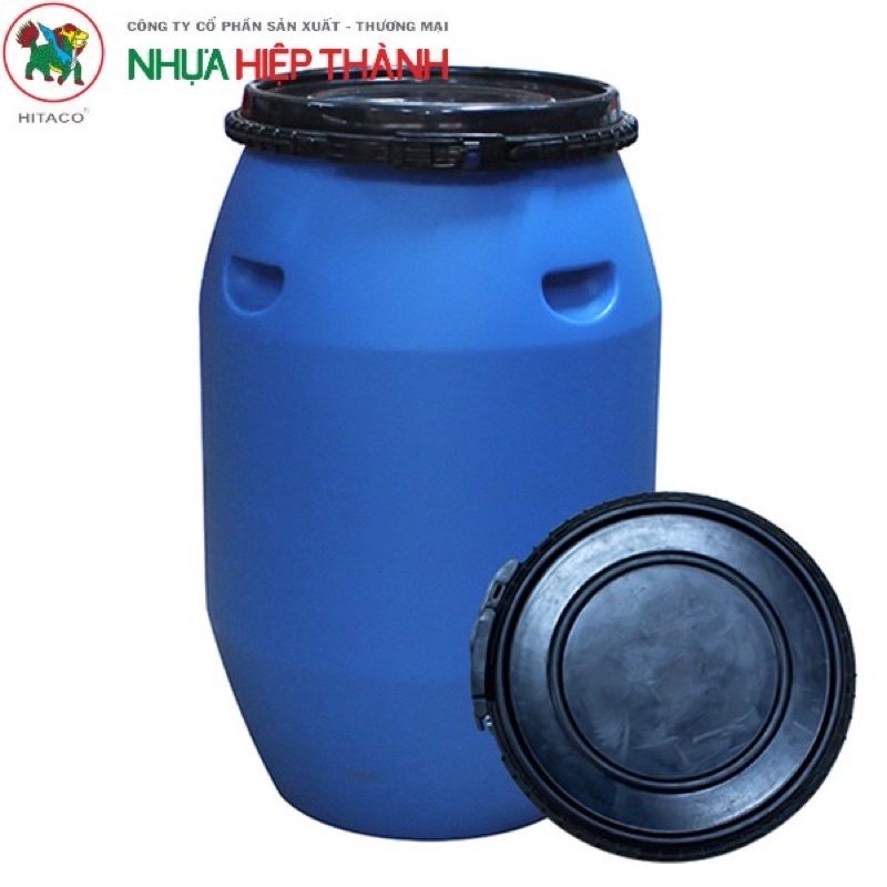 Thùng phuy nhựa 120l nhựa hiệp thành