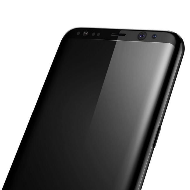 Kính Cường Lực Baseus Cho Samsung Galaxy S8/ S8 Plus - Đen