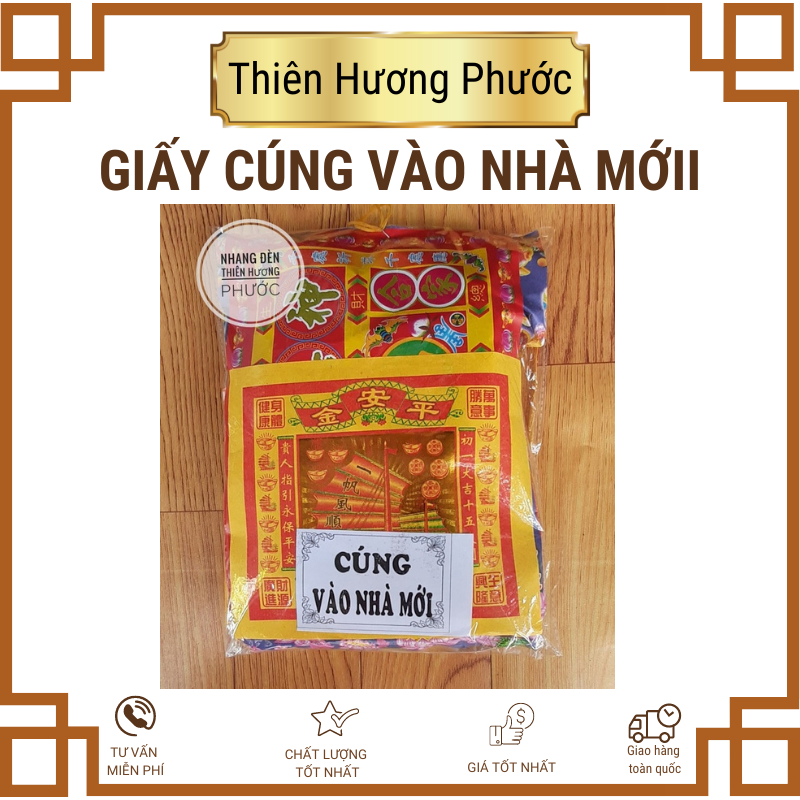 Vangma.net- giấy cúng về nhà mới gồm quần áo tiền vàng mã
