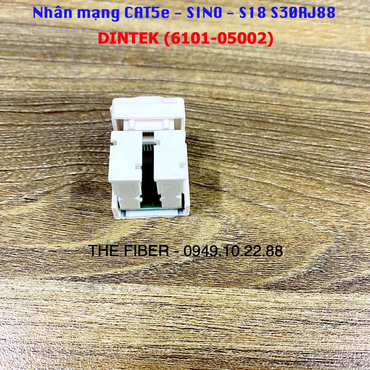Hạt ổ cắm mạng CAT5e SINO Vanlock S30RJ88