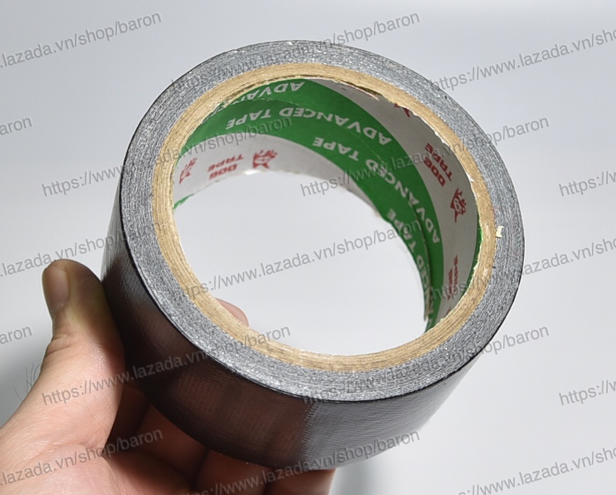 [HCM]1 Cây (6 Khoanh) Băng Keo Bố (Vải) ?ĐEN 1 Mặt 5F