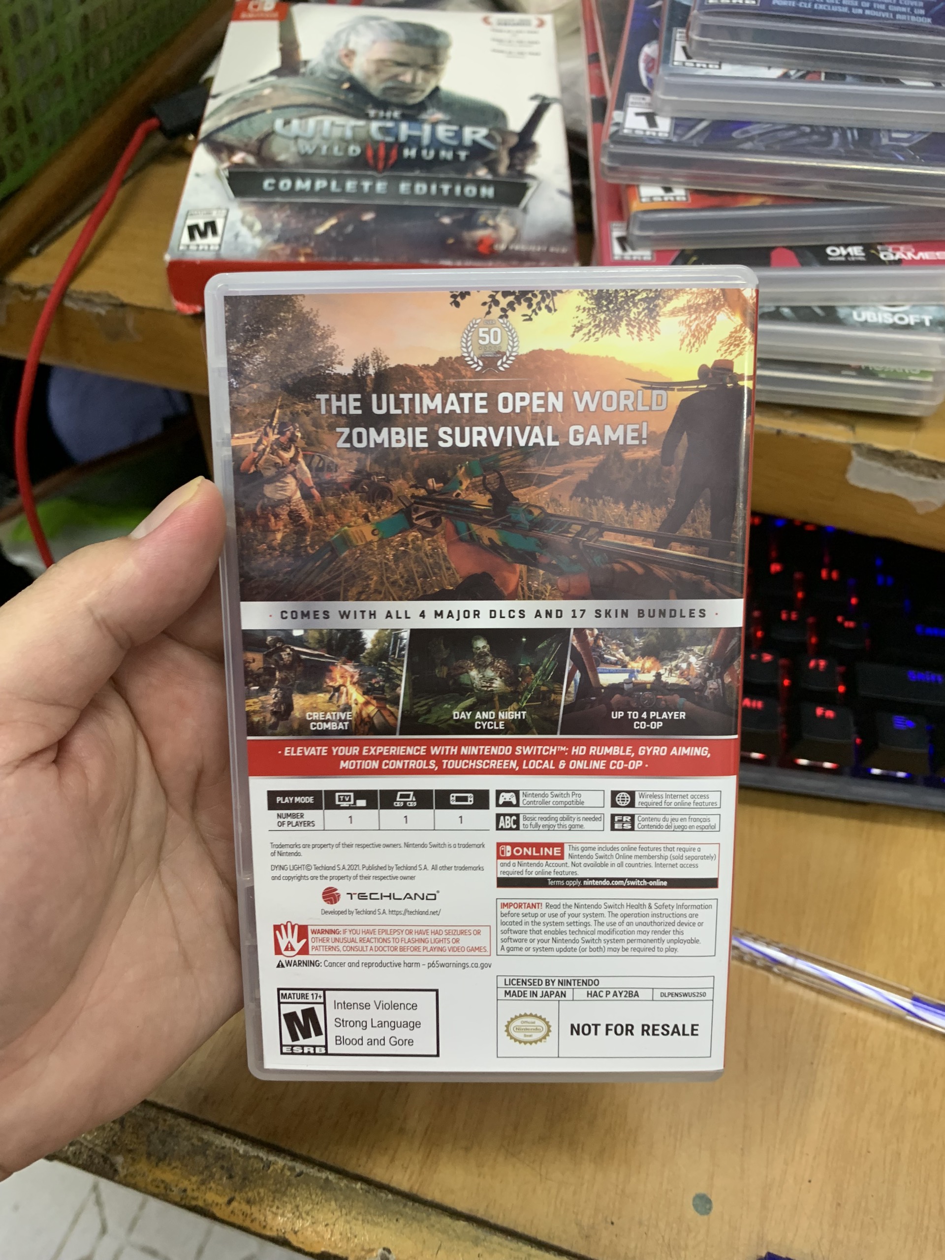 Băng Game Nintendo Switch Dying Light Platinum Edition