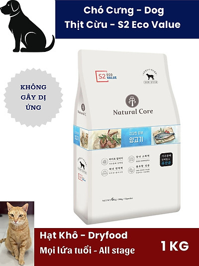 Hạt Hữu Cơ Natural Core S2 Cho Chó - 1kg/6kg - Nôngtrạithúcưng.com