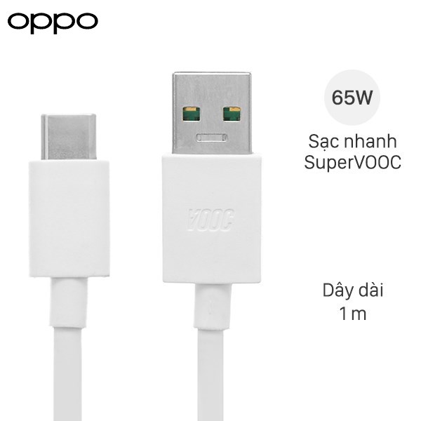 Bộ cáp sạc 2A cho các dòng máy Realme và Ôppo