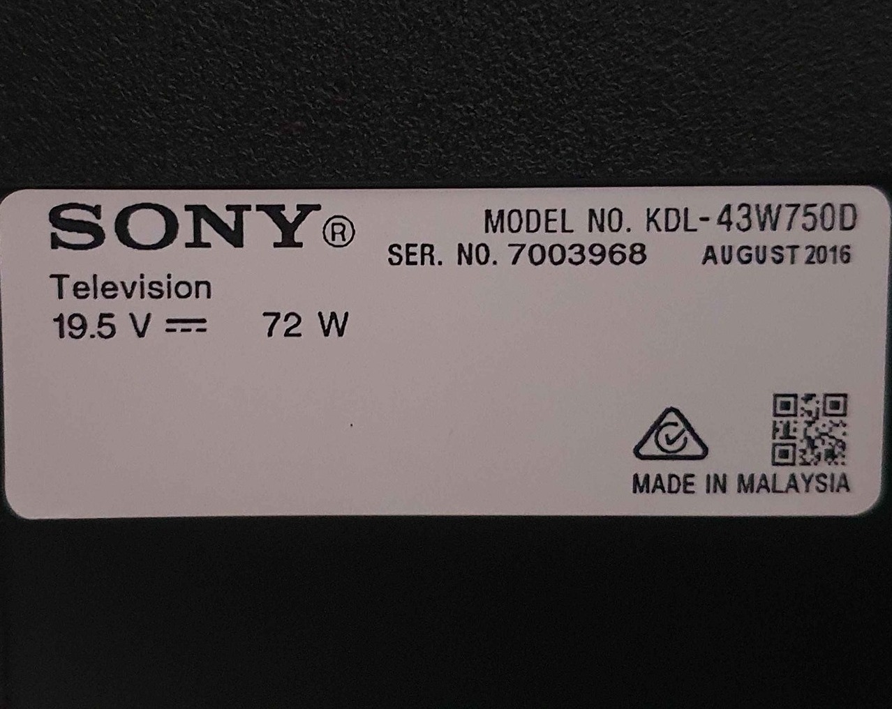 Bo mạch 43W750D, 49W750D