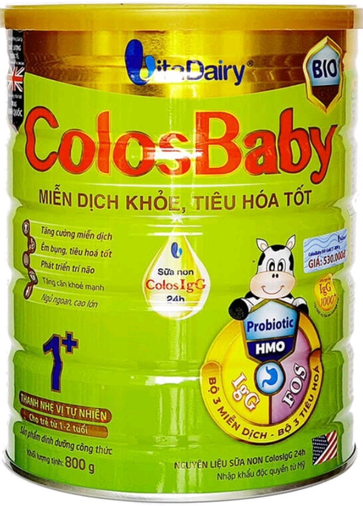 Sữa Colosbaby BIO Gold  1+ 800g (Có mã QR tích điểm)