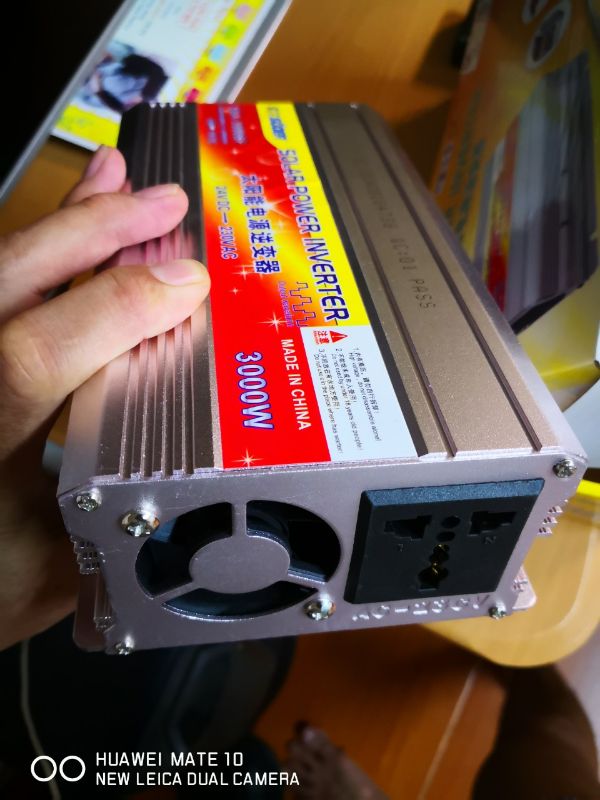 Bộ chuyển Đổi 3000w từ 24V lên 220V