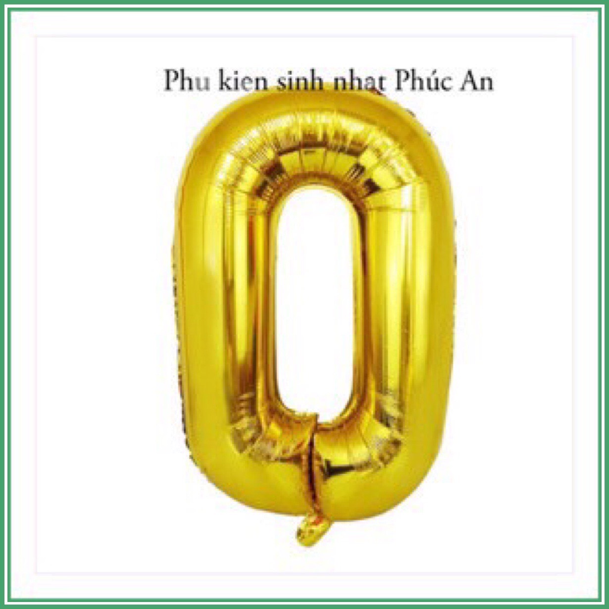 [HCM]Bóng phao số 40cm mừng sinh nhật hpbd
