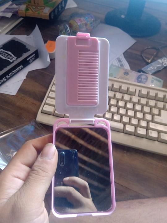 Bộ gương lược mini bỏ túi