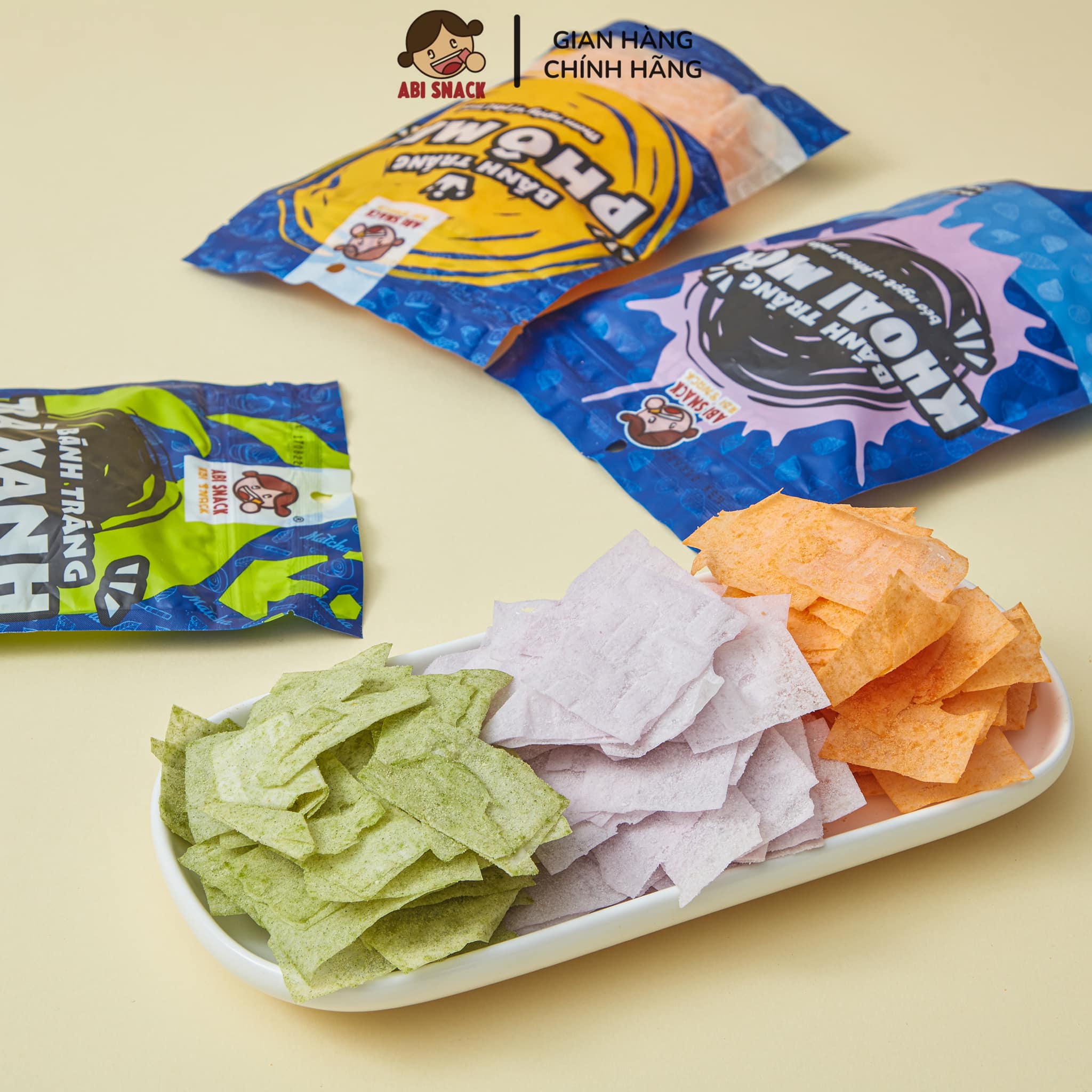 Bánh tráng Abi Snack