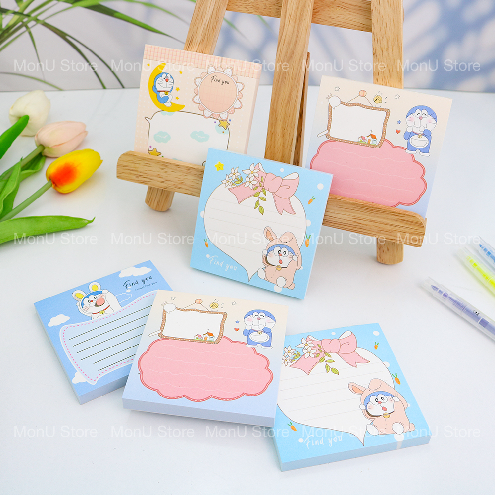 Giấy note DORAEMON DOREMON xấp 70 tờ dễ thương cute MON0437
