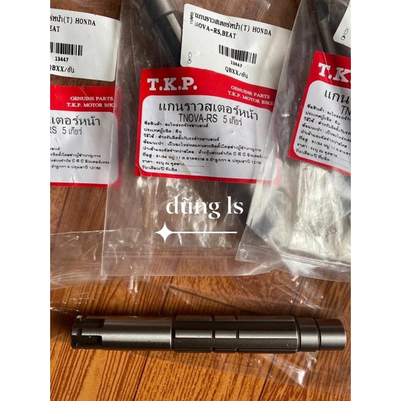 Trục nhông tải tena, ls 110