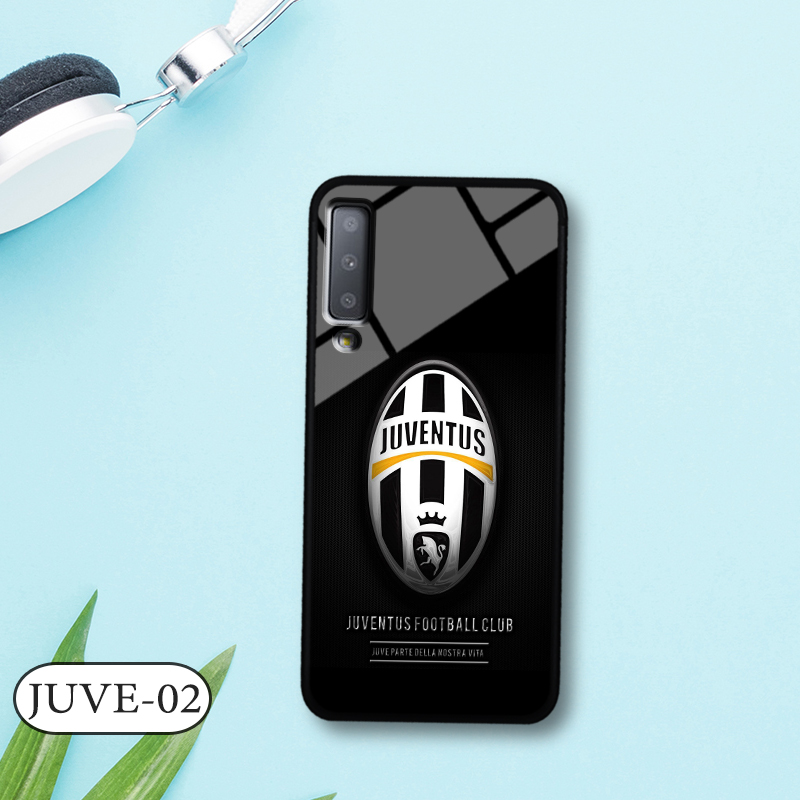 Ốp lưng kính 3D Samsung A7 2018 hình đội bóng