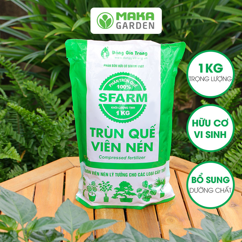 Phân trùn quế SFARM viên nén