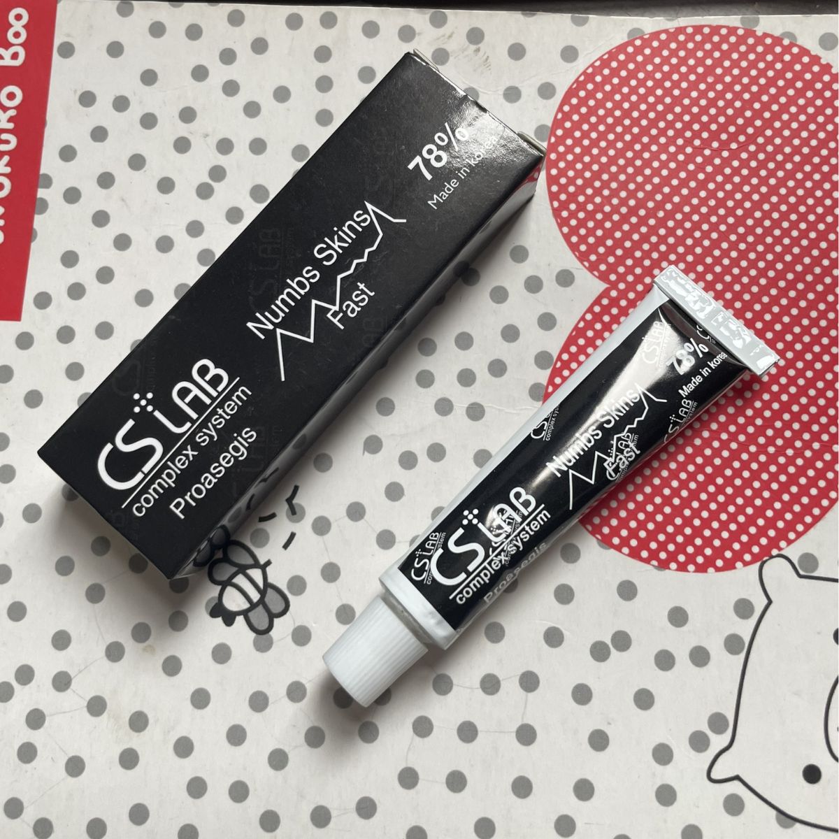 Kem ủ tê cslab kem xăm cs75 kem tê tuýp 75% tê mày môi xăm tattoo