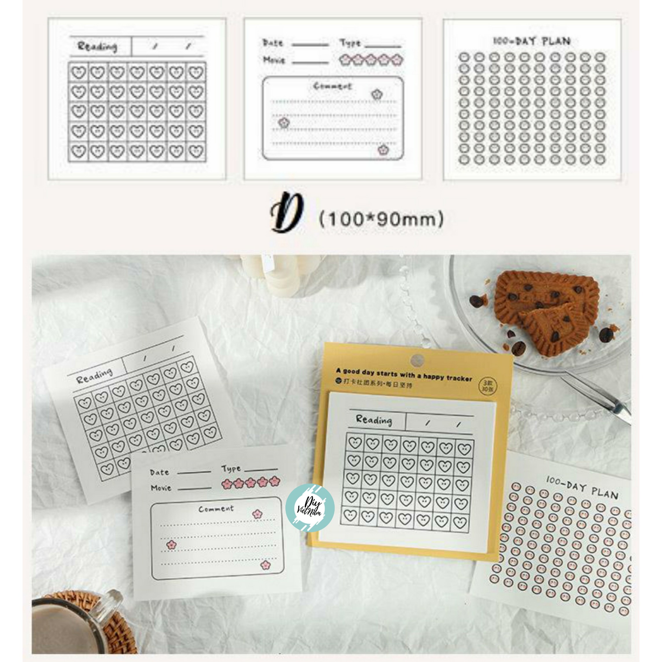 [HCM]GIẤY NOTE KẾ HOẠCH MINI