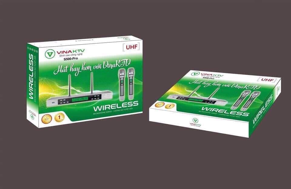 Micro không dây VinaKTV S500 Pro