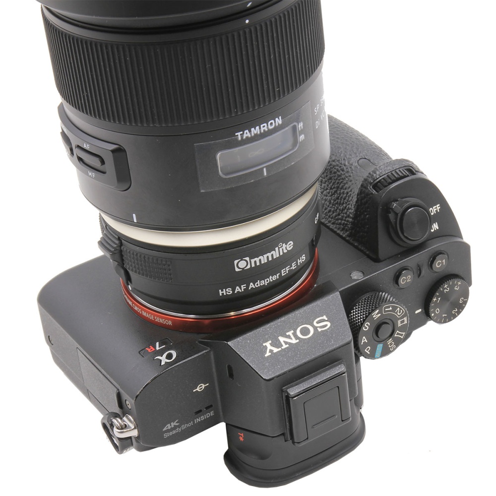 [HCM]Ngàm chuyển Commlite HS Canon - Sony E