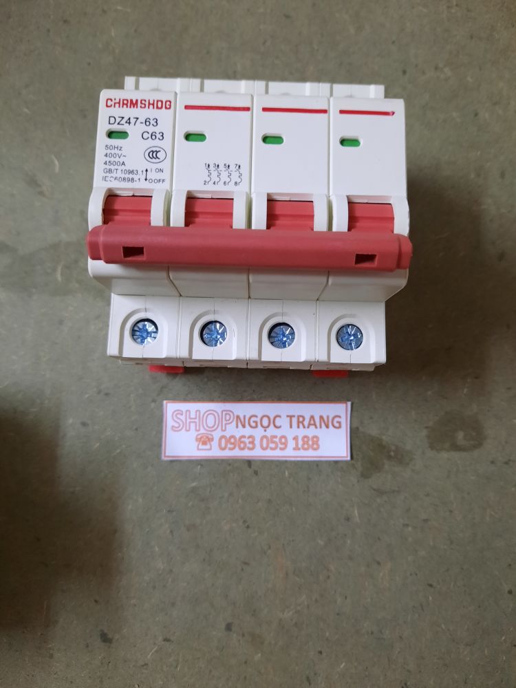 Aptomat cb 4 pha - c 63a