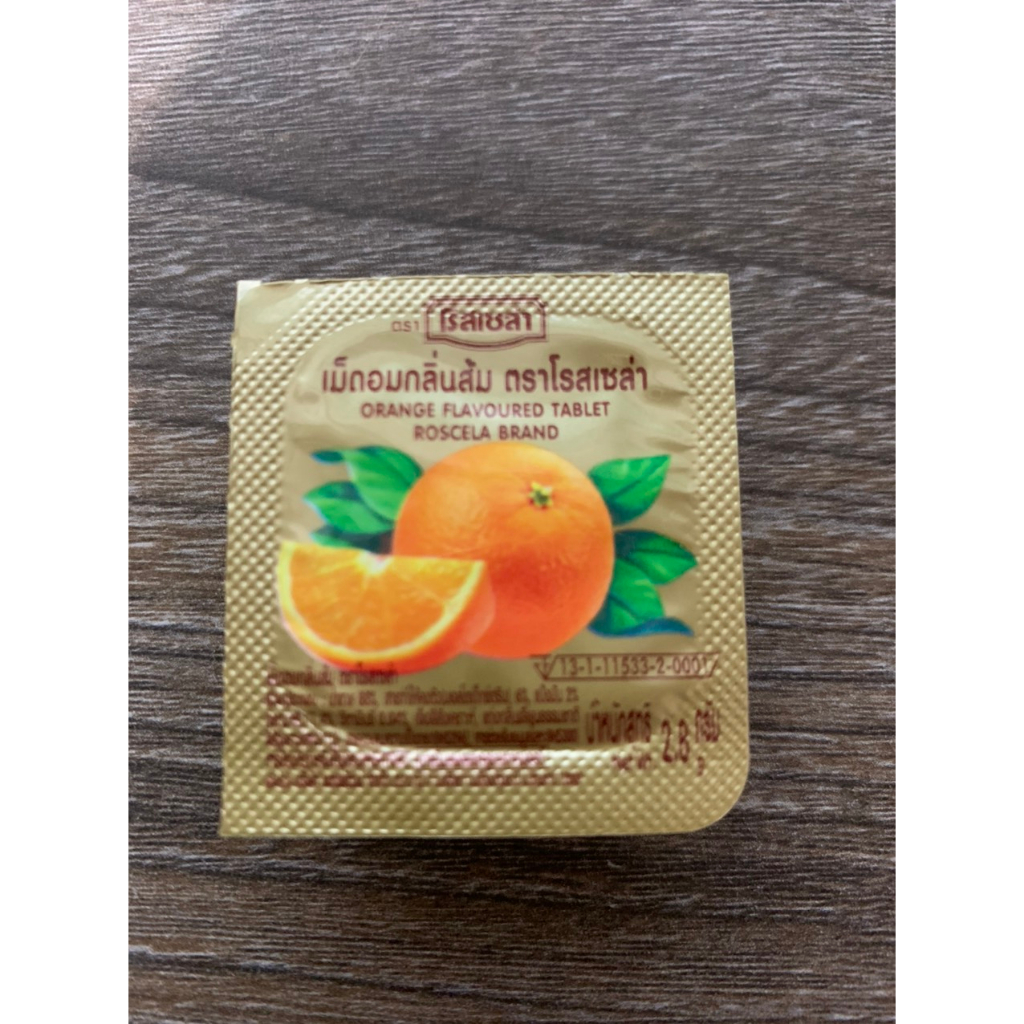 Kẹo cam Vitamin C Thái Lan