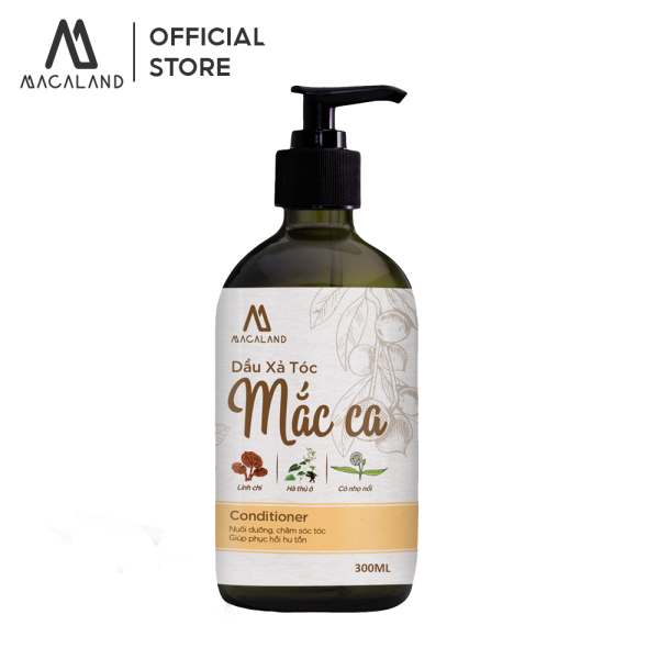 Dầu Xả tóc dầu Mắc Ca Macadamia 300ml MACALAND giúp tóc mượt và dày hơn cao cấp