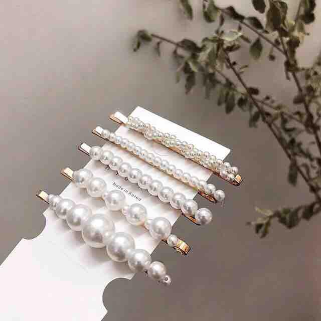 Sét 5 cặp đính hạt siêu xinh