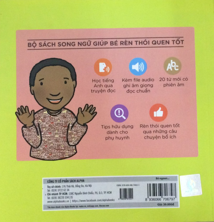Sách Alphabooks - Bé Ngoan Lịch Sự – Manners Time