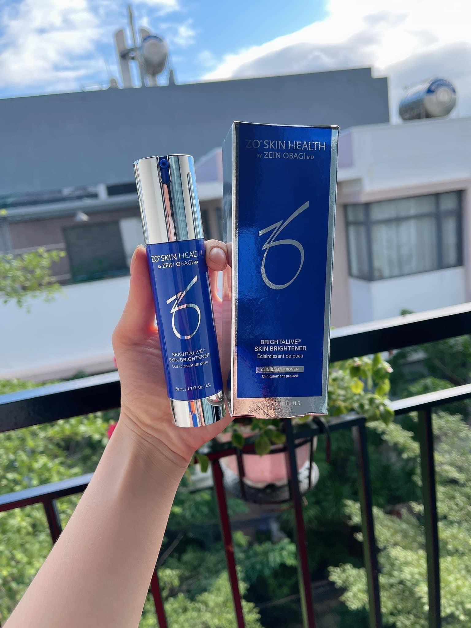 KEM DƯỠNG SÁNG DA ZO BRIGHTALIVE 50ml